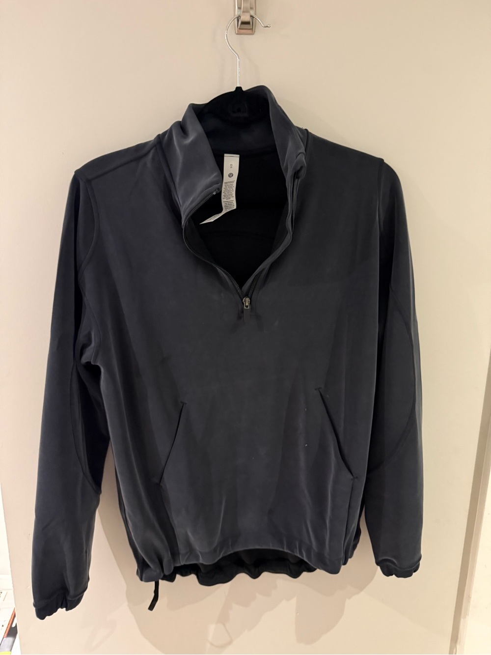 Lululemon Quarter-Zip Pullover Sweatshirt - Black